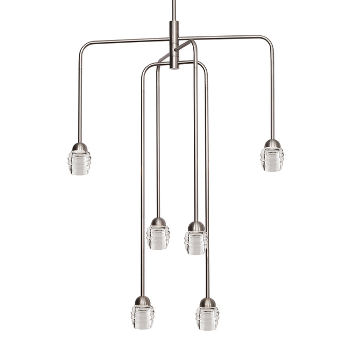 Kuzco Lighting CH52124-BN Chandelier, Brushed Nickel