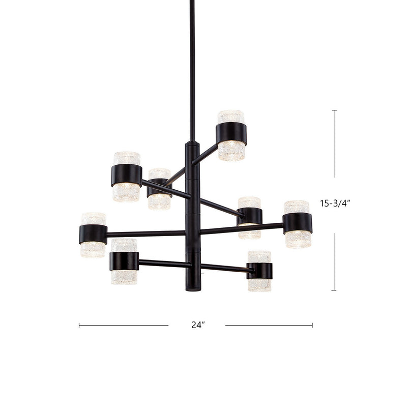 Kuzco Lighting EP48232-BK LED Pendant, Black