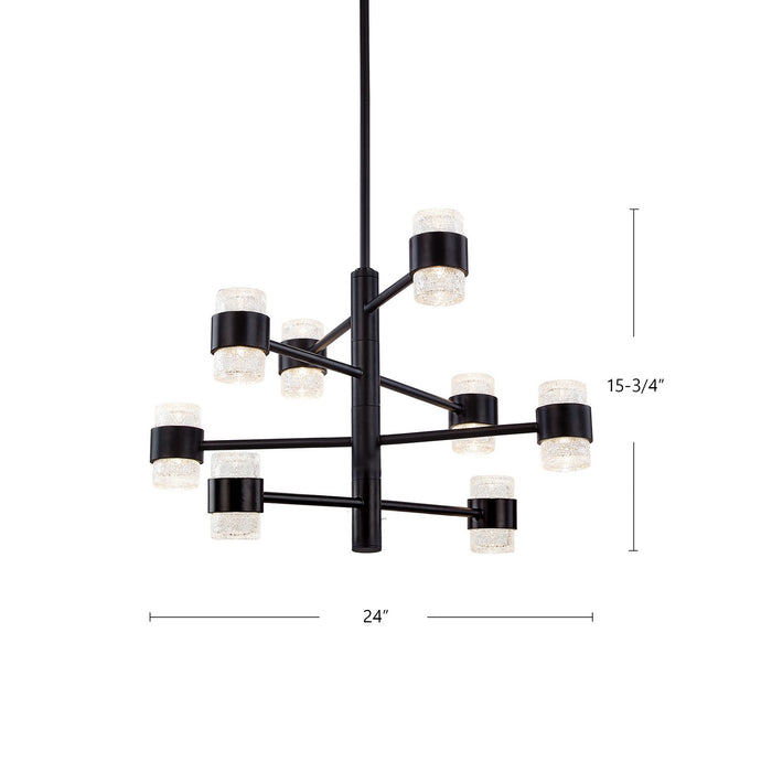 Kuzco Lighting EP48232-BK LED Pendant, Black