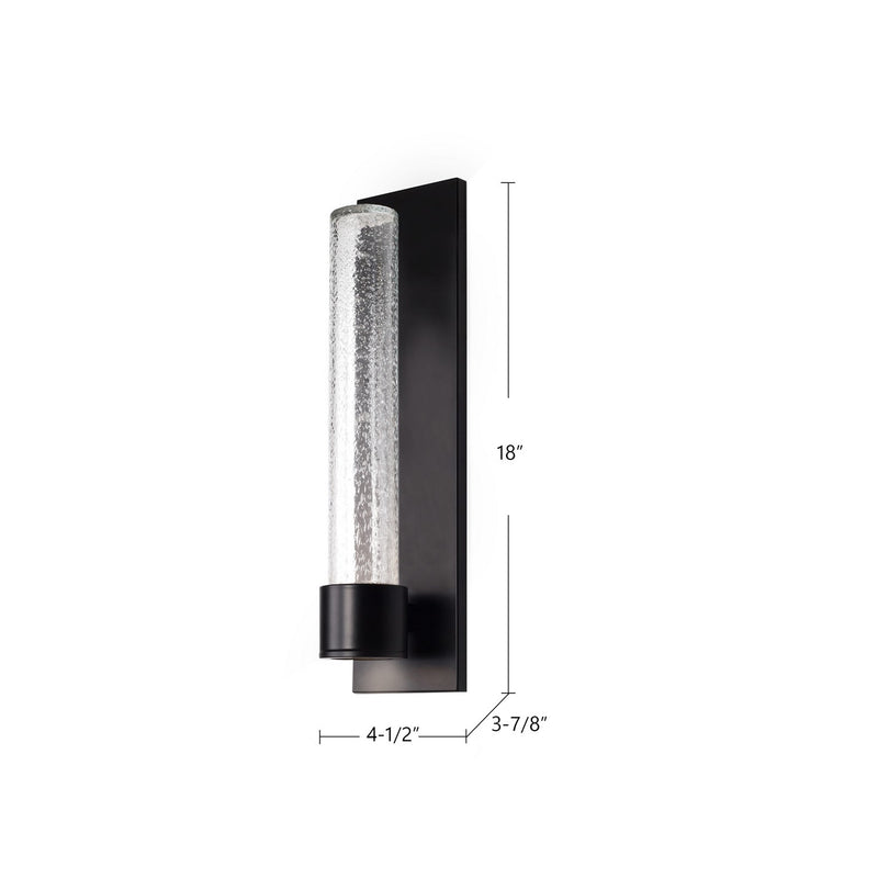 Kuzco Lighting EW48212-BK LED Wall Sconce, Black
