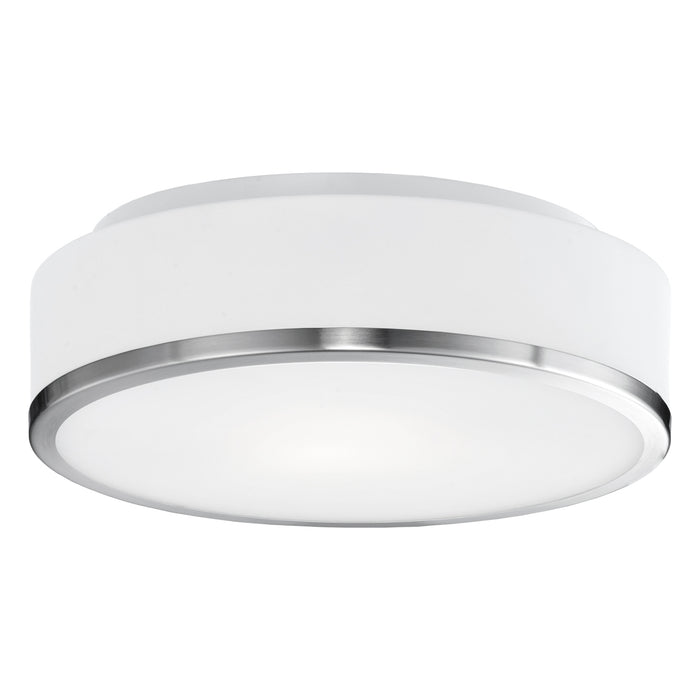 Kuzco Lighting FM6012-BN LED Flush Mount, Brushed Nickel