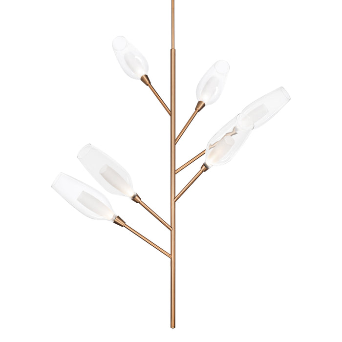 Kuzco Lighting PD91406-VB-04 Pendant, Vintage Brass