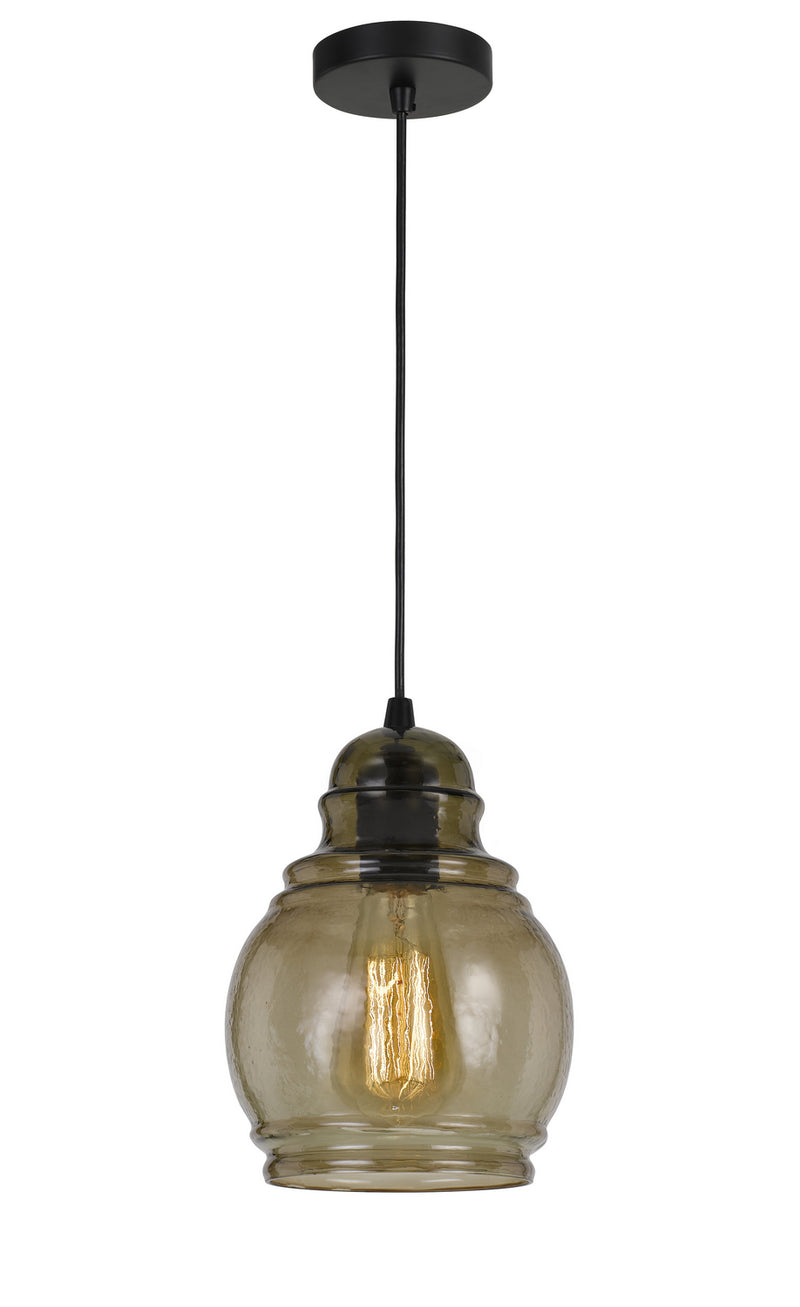 Cal Lighting FX-3674-1 One Light Pendant, Smoky