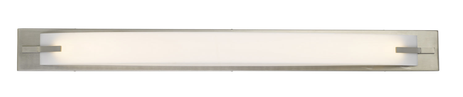 Cal Lighting LA-8602L LED Vanity, Brushed Steel