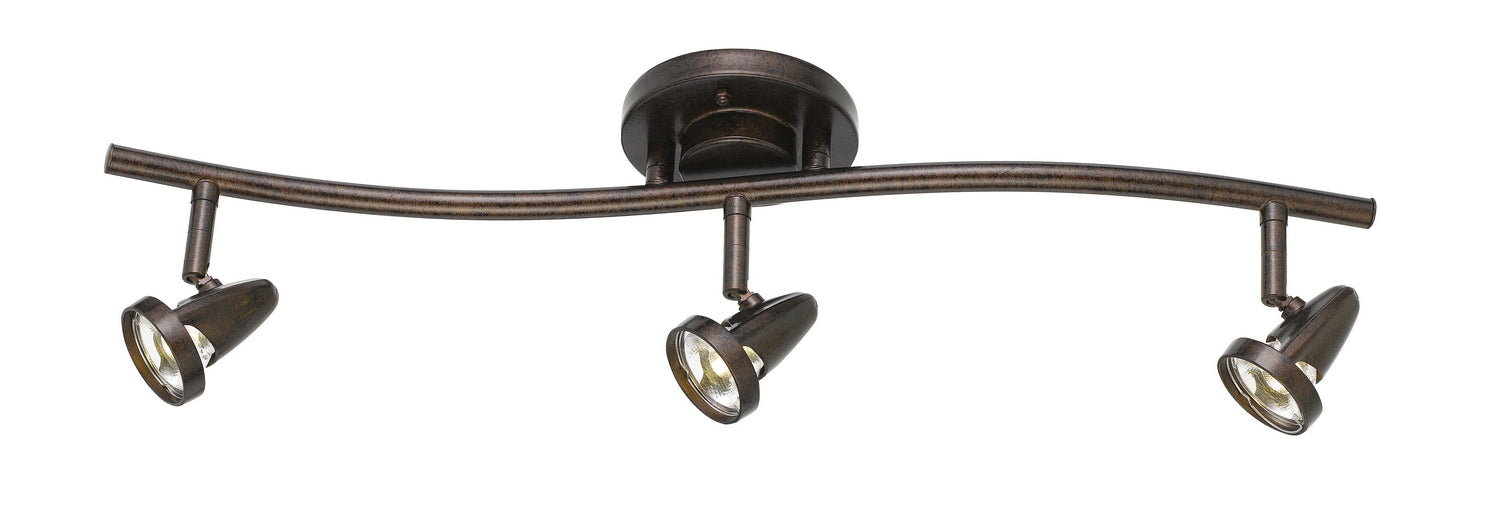 Cal Lighting SL-808-3-RU LED Pendant, Rust
