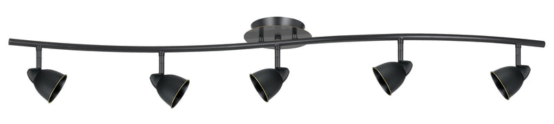 Cal Lighting SL-954-5-DB/CDB Five Light Pendant, Dark Bronze