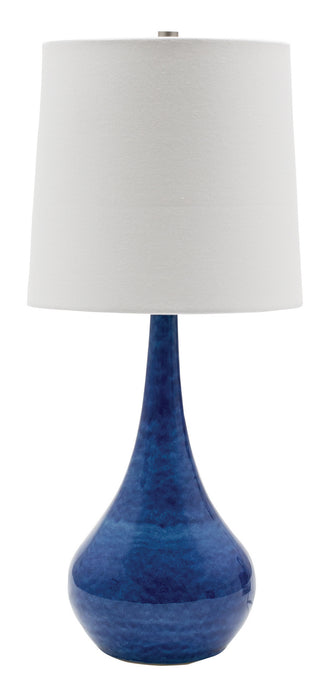 House of Troy GS180-BG One Light Table Lamp, Blue Gloss
