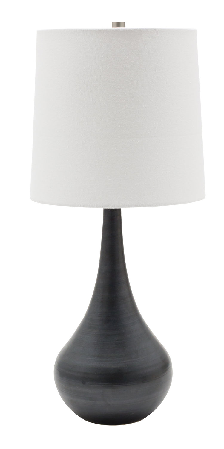 House of Troy GS180-BM One Light Table Lamp, Black Matte