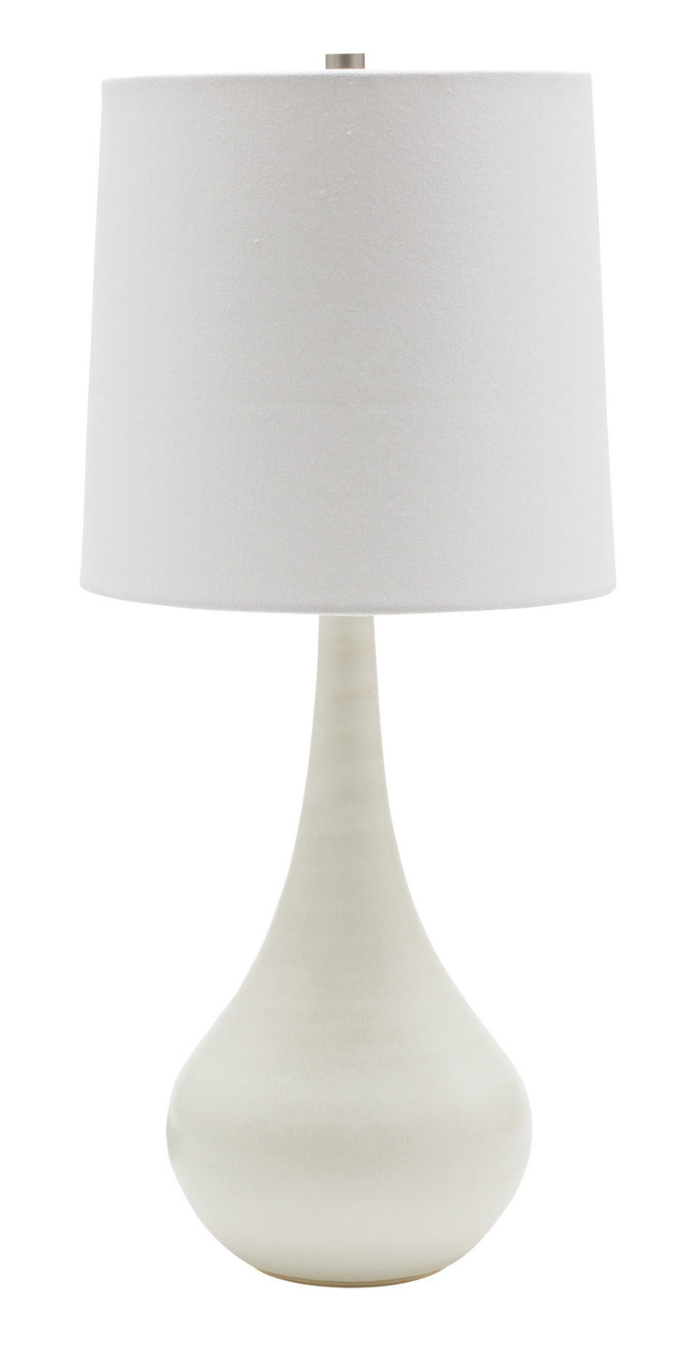 House of Troy GS180-WM One Light Table Lamp, White Matte