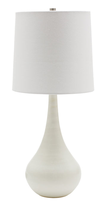 House of Troy GS180-WM One Light Table Lamp, White Matte