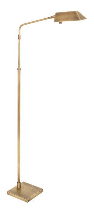 House of Troy NEW200-AB LED Floor Lamp, Antique Brass