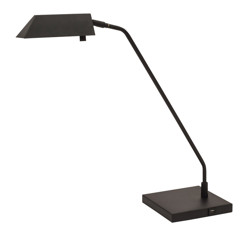 House of Troy NEW250-BLK LED Table Lamp, Satin Nickel