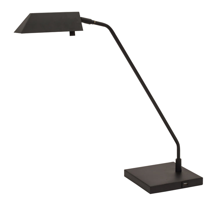 House of Troy NEW250-BLK LED Table Lamp, Satin Nickel