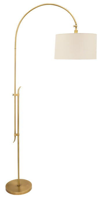 House of Troy W401-AB One Light Floor Lamp, Antique Brass