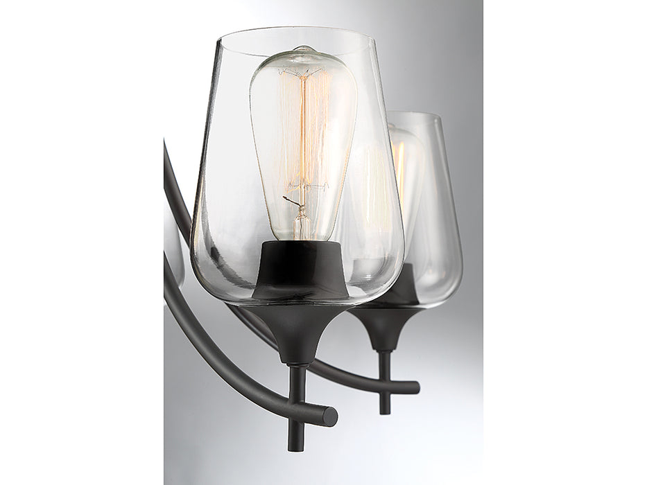 Savoy House 1-4032-5-13 Five Light Chandelier, English Bronze