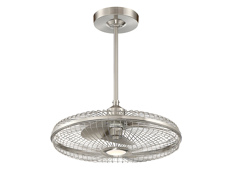 Savoy House 29-FD-122-SN LED Fan D'Lier, Satin Nickel