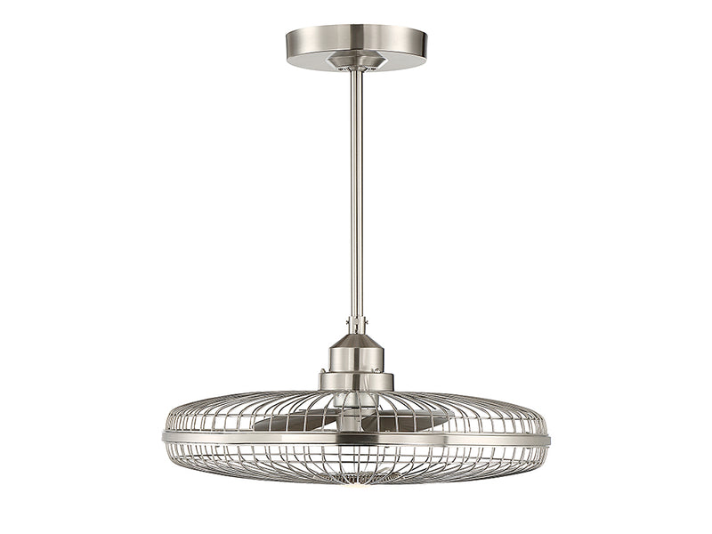 Savoy House 29-FD-122-SN LED Fan D'Lier, Satin Nickel
