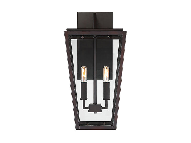 Savoy House 5-548-13 Two Light Wall Lantern, English Bronze