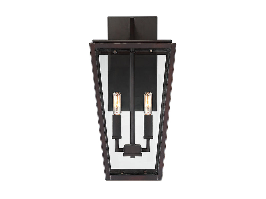 Savoy House 5-548-13 Two Light Wall Lantern, English Bronze
