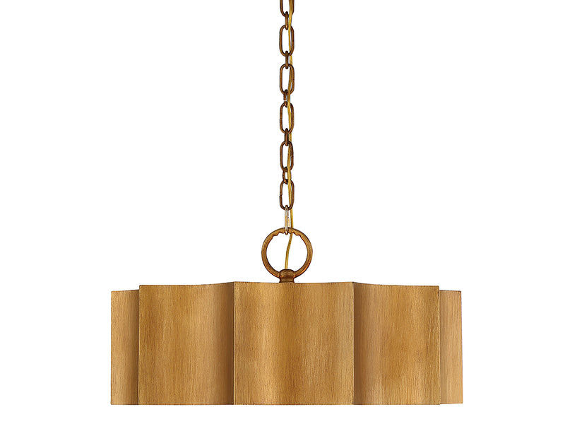 Savoy House 7-100-3-54 Three Light Pendant, Gold Patina