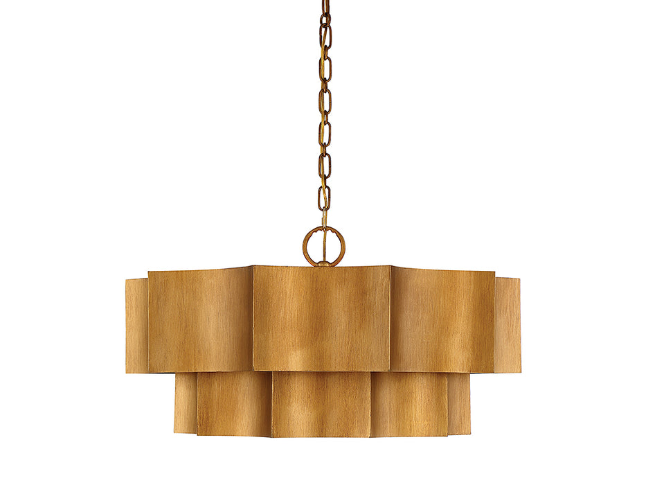 Savoy House 7-101-6-54 Six Light Pendant, Gold Patina
