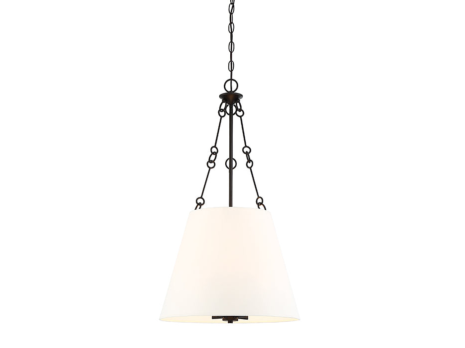 Savoy House 7-2201-4-13 Four Light Pendant, English Bronze