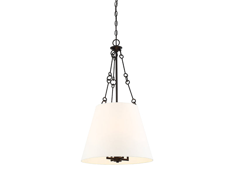 Savoy House 7-2201-4-13 Four Light Pendant, English Bronze