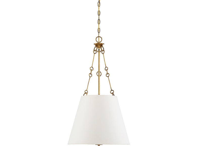 Savoy House 7-2201-4-322 Four Light Pendant, Warm Brass