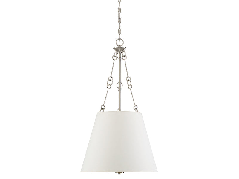 Savoy House 7-2201-4-SN Four Light Pendant, Satin Nickel