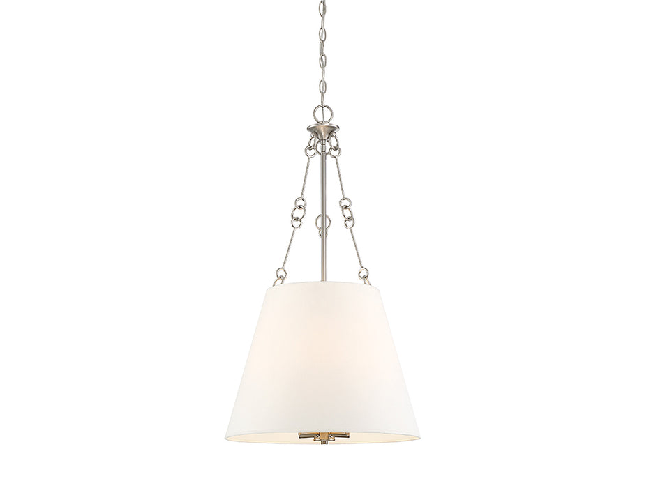 Savoy House 7-2201-4-SN Four Light Pendant, Satin Nickel