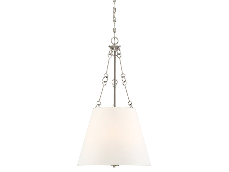 Savoy House 7-2201-4-SN Four Light Pendant, Satin Nickel