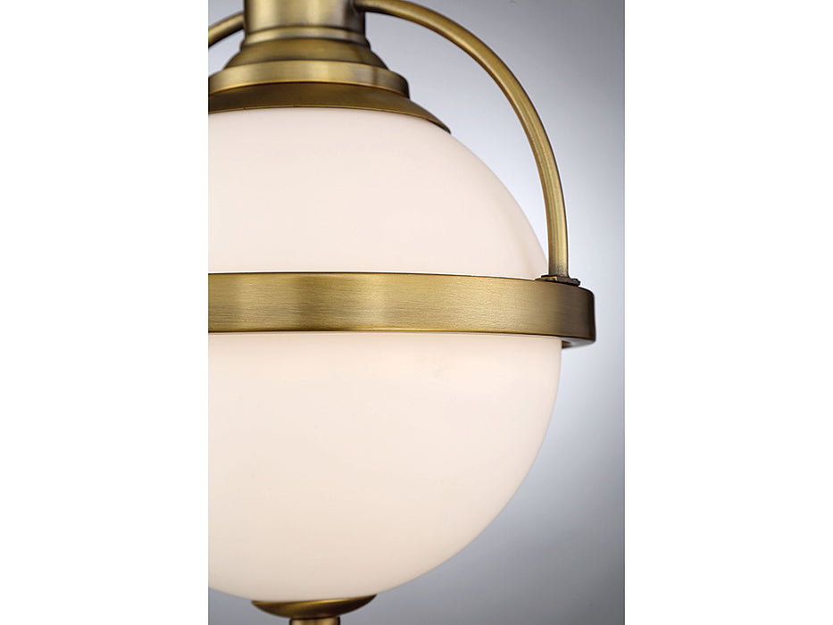 Savoy House 7-3102-1-322 One Light Pendant, Warm Brass
