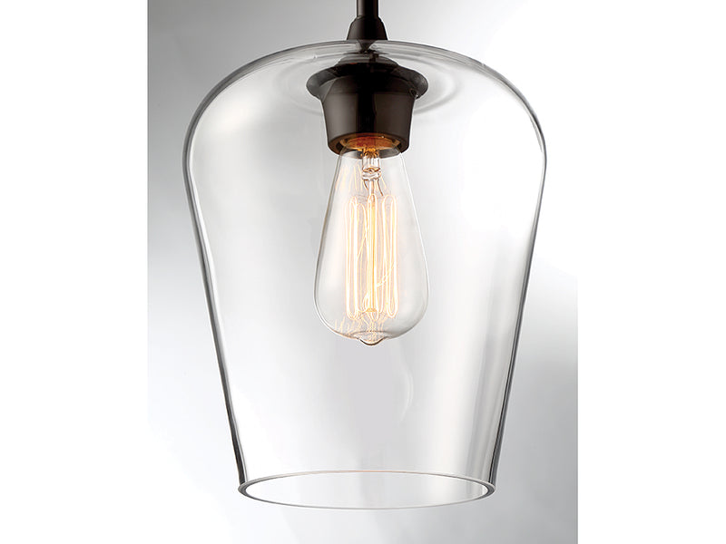 Savoy House 7-4036-1-13 One Light Pendant, English Bronze