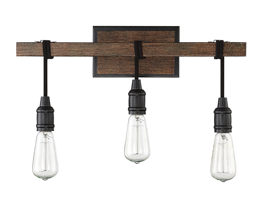 Savoy House 8-993-3-41 Three Light Bath Bar, Durango