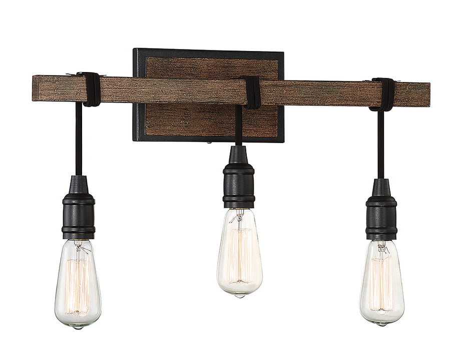 Savoy House 8-993-3-41 Three Light Bath Bar, Durango