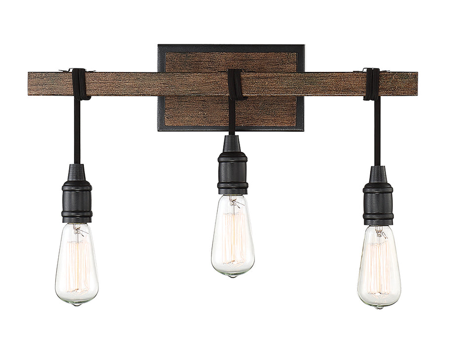 Savoy House 8-993-3-41 Three Light Bath Bar, Durango