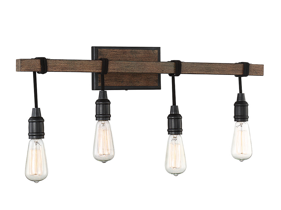 Savoy House 8-993-4-41 Four Light Bath Bar, Durango