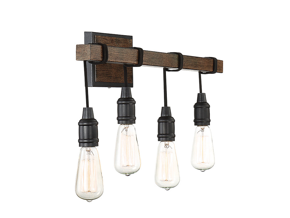 Savoy House 8-993-4-41 Four Light Bath Bar, Durango