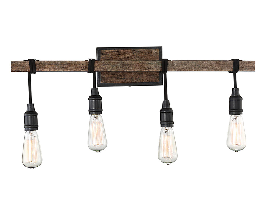Savoy House 8-993-4-41 Four Light Bath Bar, Durango