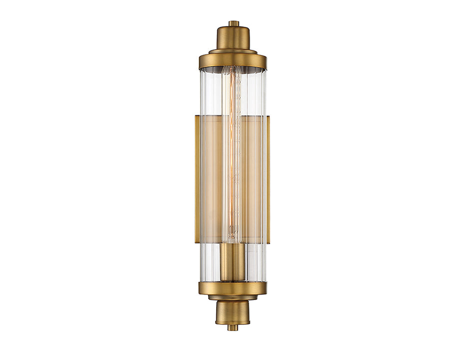 Savoy House 9-16000-1-322 One Light Wall Sconce, Warm Brass