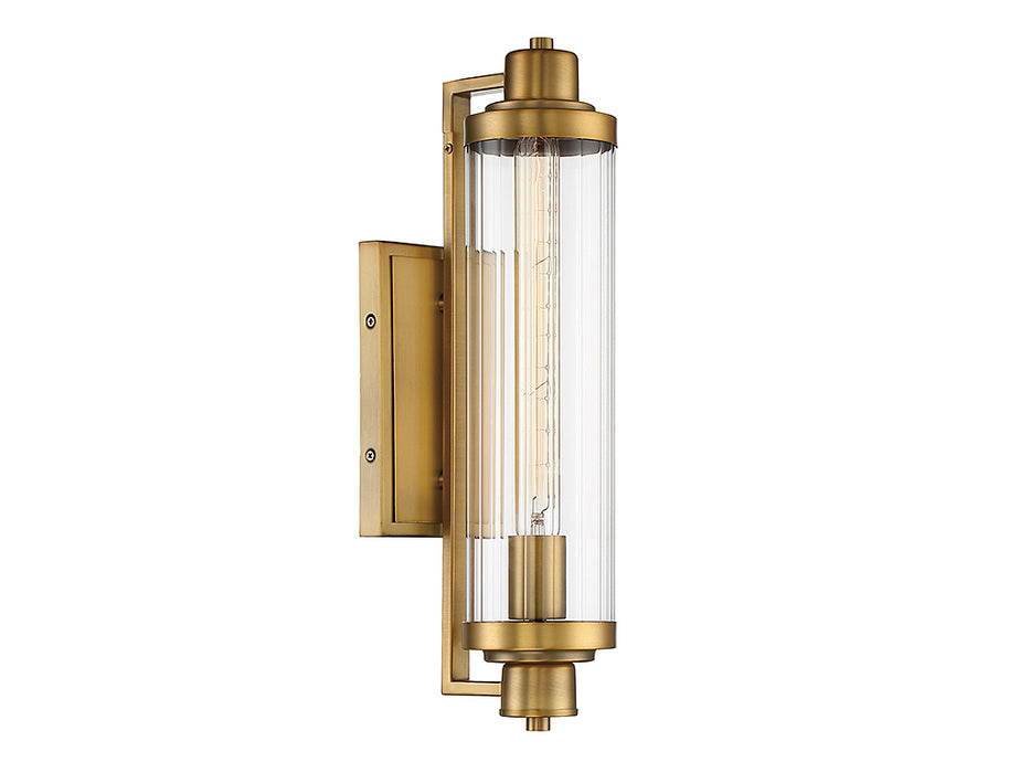 Savoy House 9-16000-1-322 One Light Wall Sconce, Warm Brass
