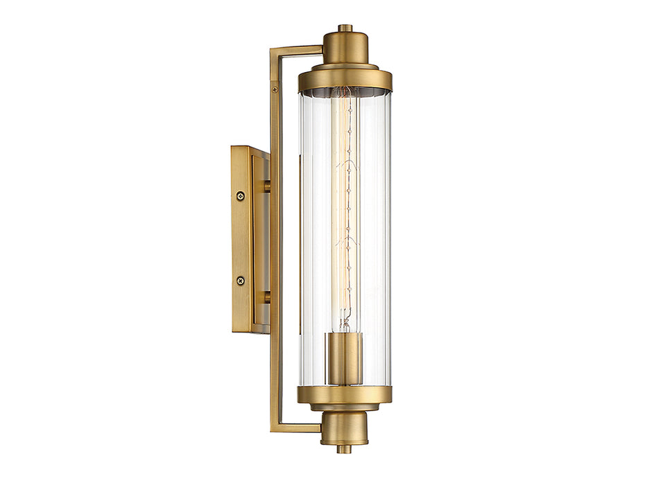 Savoy House 9-16000-1-322 One Light Wall Sconce, Warm Brass