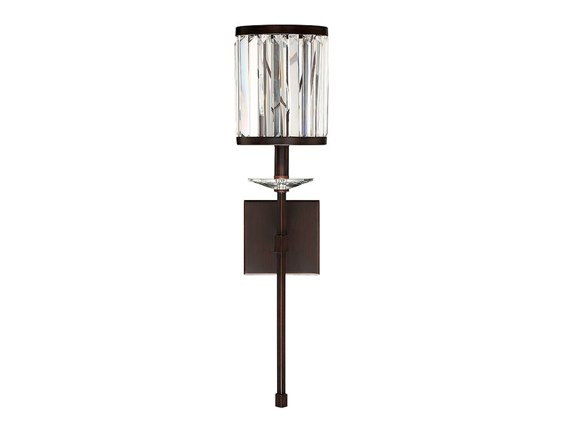 Savoy House 9-400-1-121 One Light Wall Sconce, Mohican Bronze