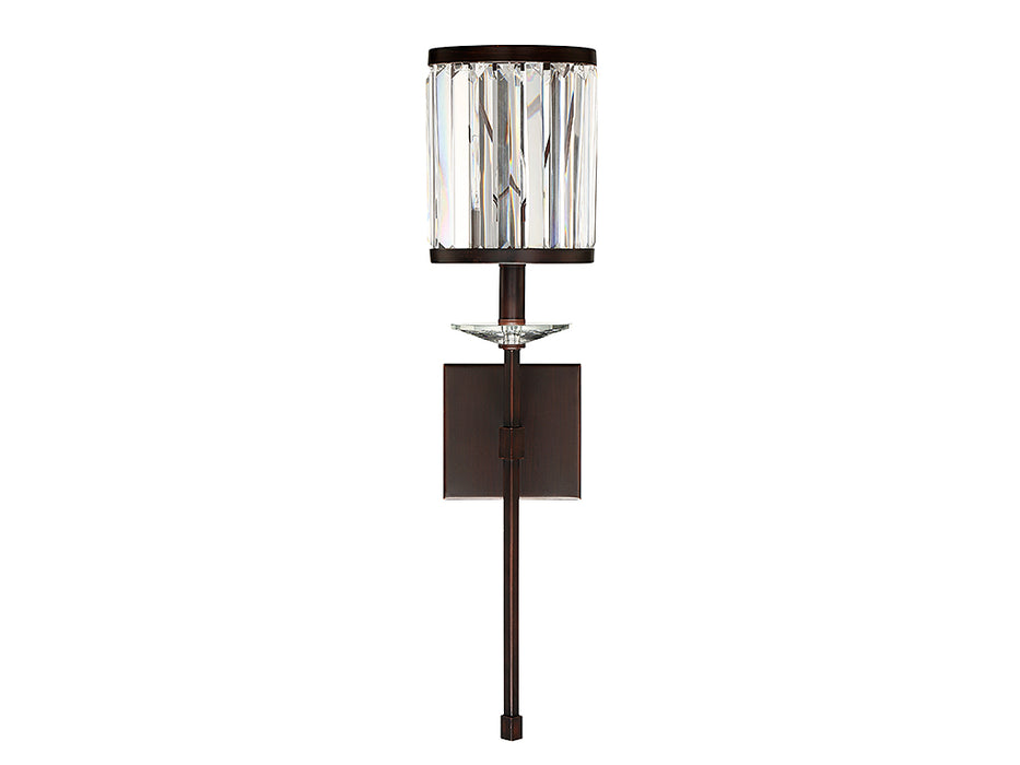 Savoy House 9-400-1-121 One Light Wall Sconce, Mohican Bronze