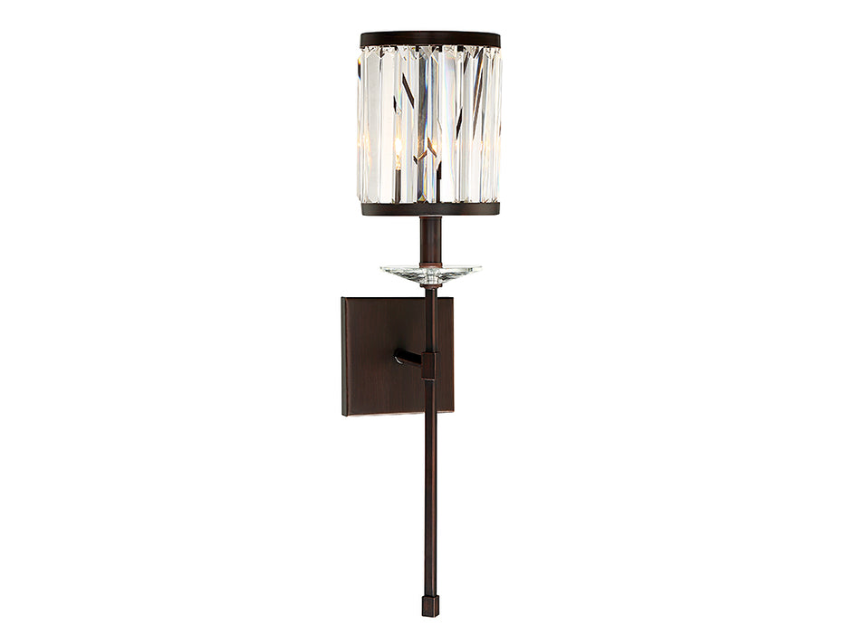 Savoy House 9-400-1-121 One Light Wall Sconce, Mohican Bronze