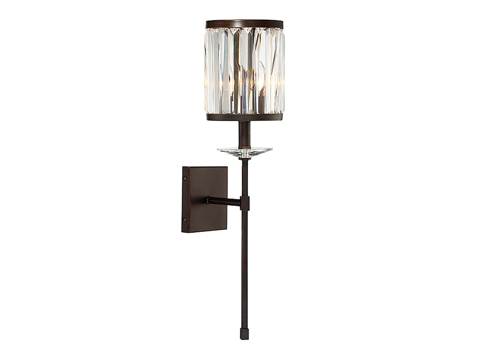 Savoy House 9-400-1-121 One Light Wall Sconce, Mohican Bronze