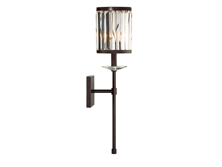 Savoy House 9-400-1-121 One Light Wall Sconce, Mohican Bronze