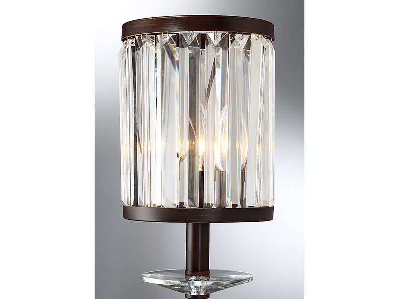 Savoy House 9-400-1-121 One Light Wall Sconce, Mohican Bronze