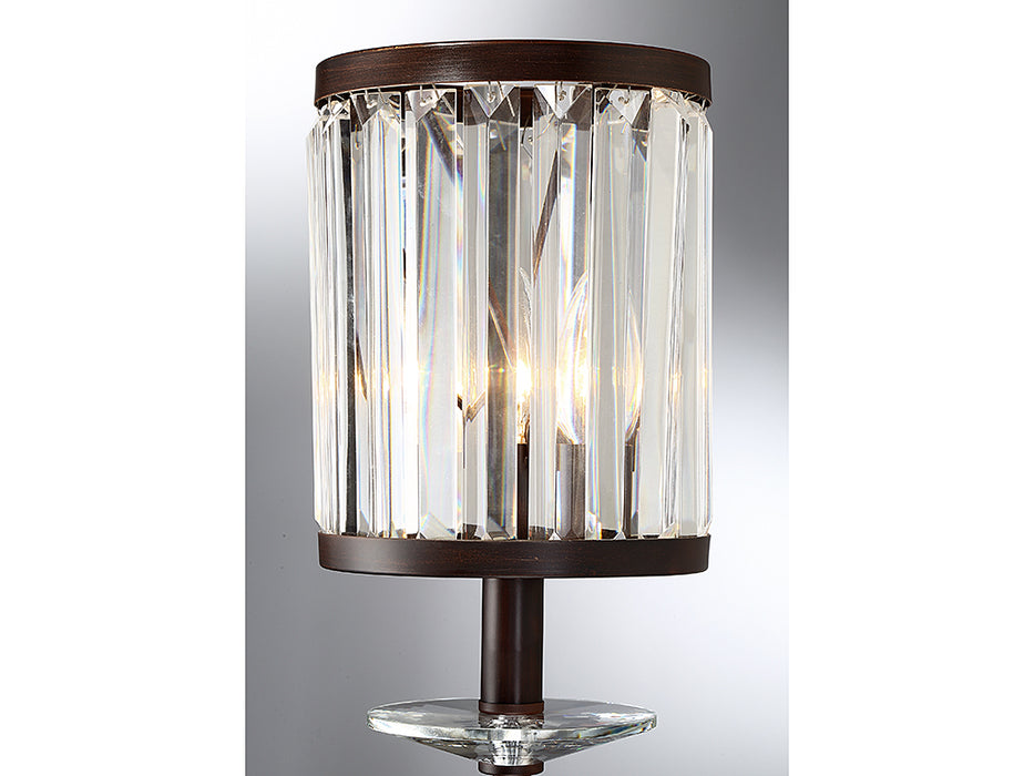 Savoy House 9-400-1-121 One Light Wall Sconce, Mohican Bronze