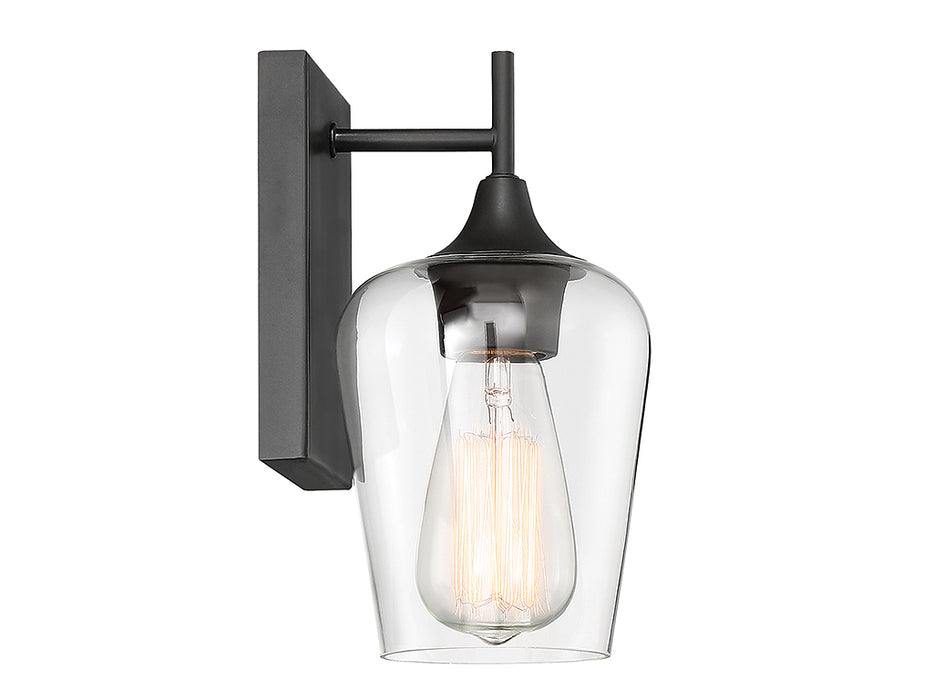 Savoy House 9-4030-1-13 One Light Wall Sconce, English Bronze